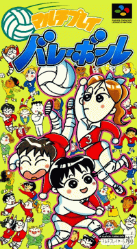 Multi Play Volleyball Super Famicom  box art